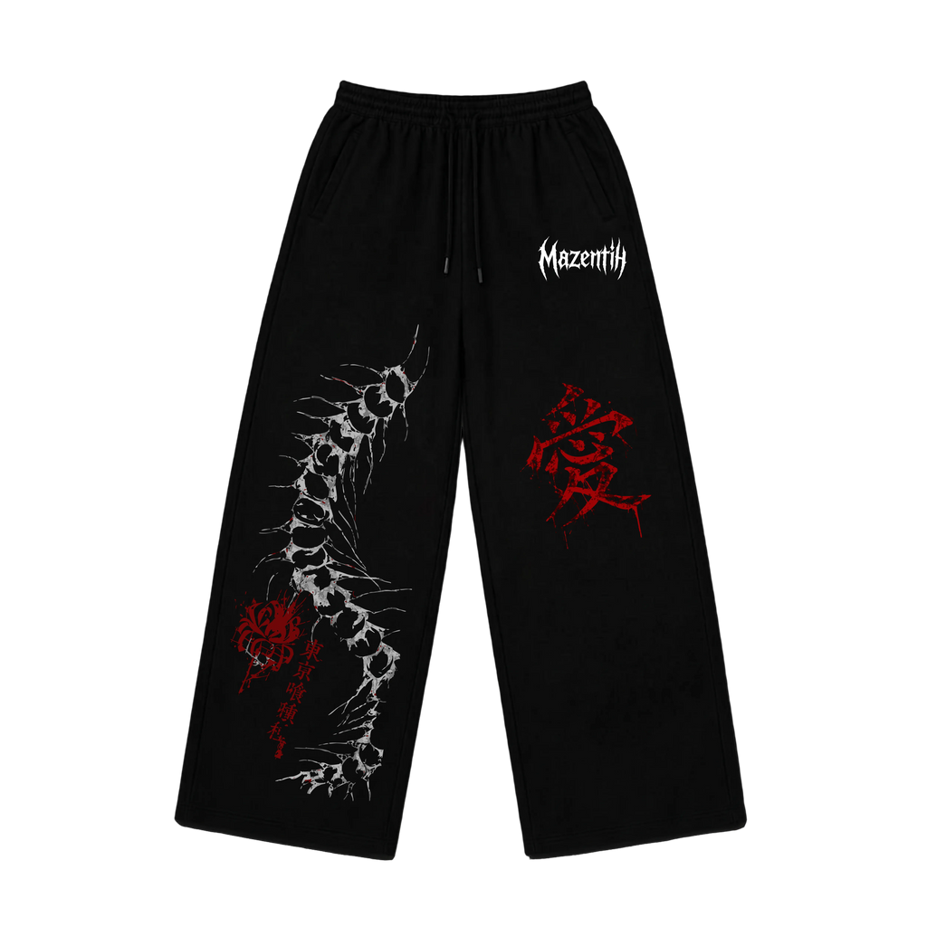 Ghoul Spine Baggy – Gym Pants |MAZENTIH