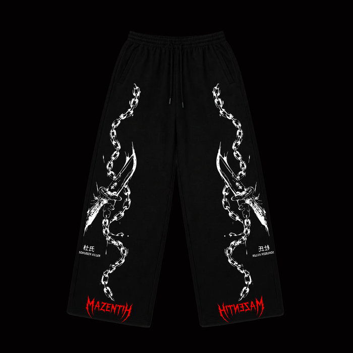 Abyss toji  Chain Baggy – Gym Pants |MAZENTIH