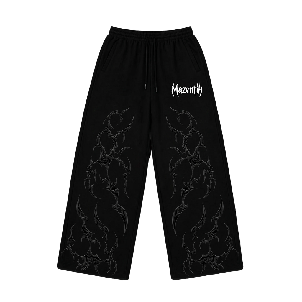 Black Phantom Baggy – Gym Pants |MAZENTIH