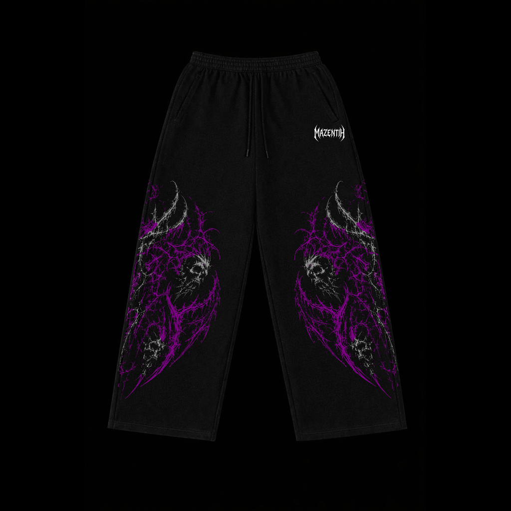 abyss born Baggy Gym Pants |MAZENTIH