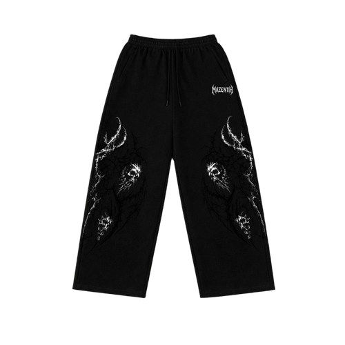 abyss born Baggy Gym Pants |MAZENTIH