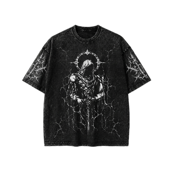 Fallen Halo Oversized T-Shirt- Athletic Fit |MAZENTIH