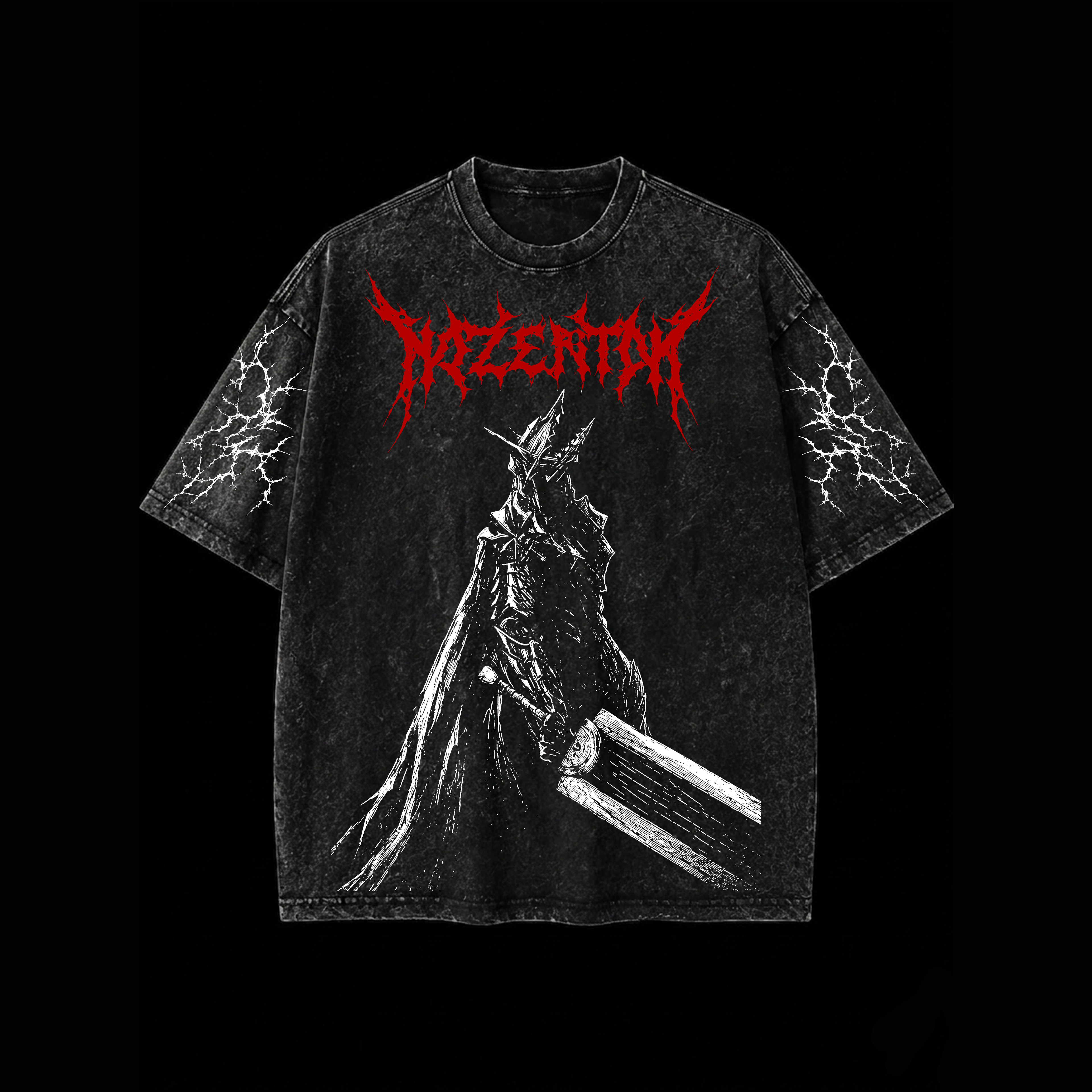 Berserker Shadow T-Shirt - Athletic Fit |MAZENTIH