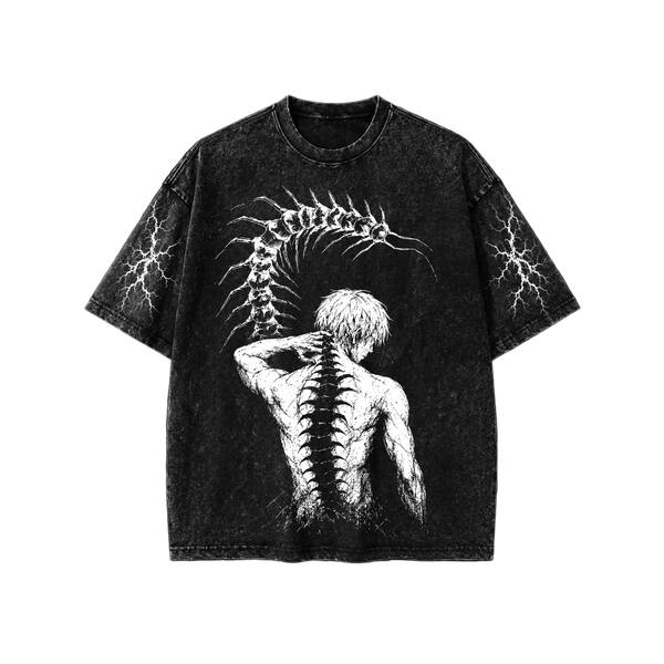 kaneki Hollow Spine T-Shirt- Athletic Fit |MAZENTIH