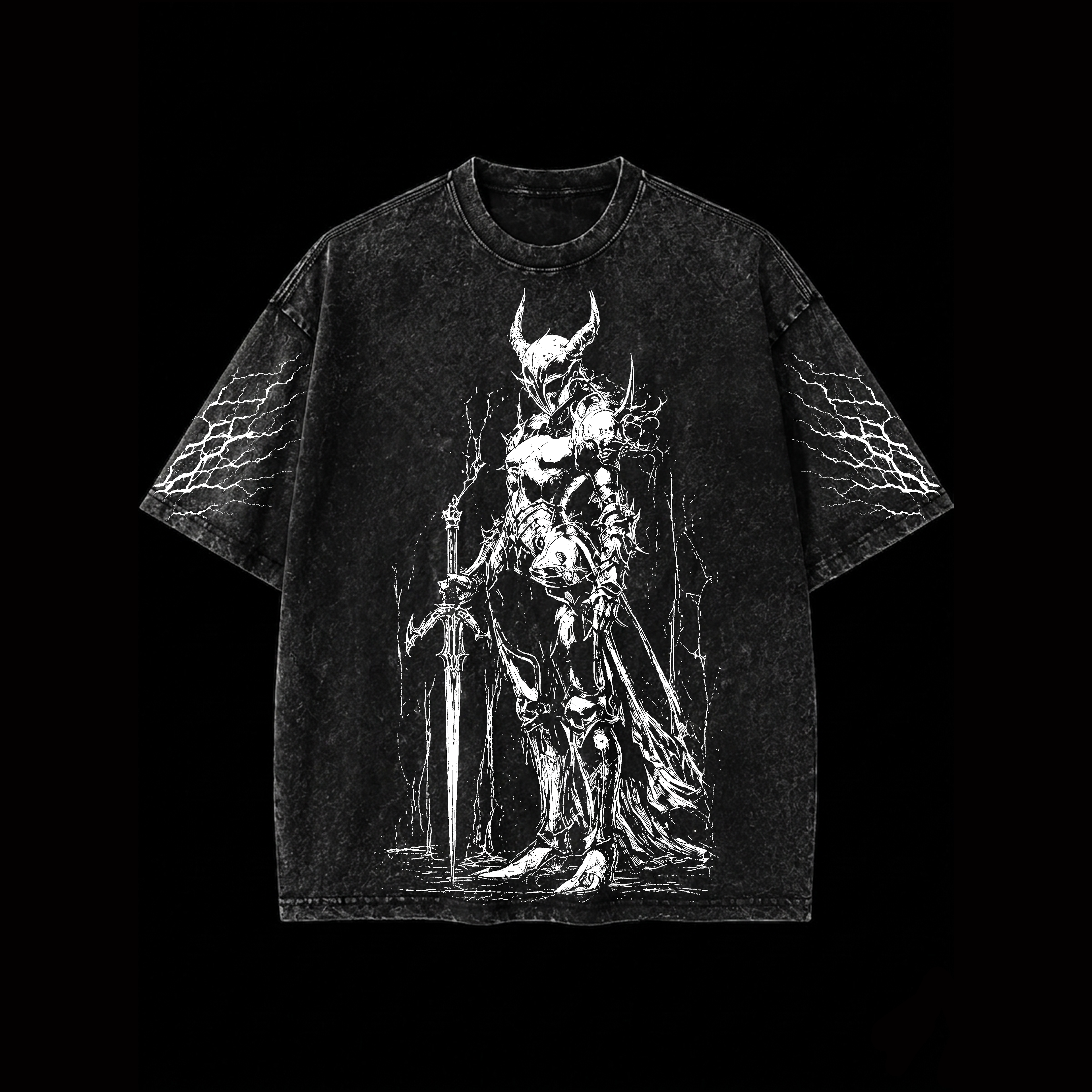 Abyss King Oversized T-Shirt- Athletic Fit |MAZENTIH