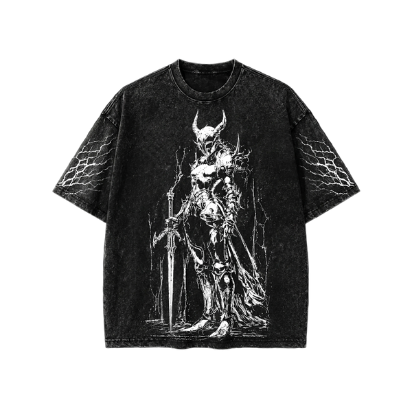 Abyss King Oversized T-Shirt- Athletic Fit |MAZENTIH